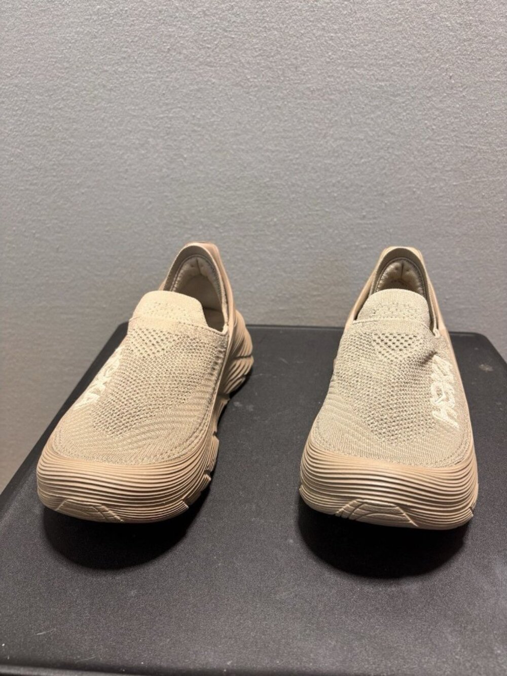 Hoka Restore TC Slip On Shoes Womens 9 Beige Comfort Walking Excellent - Picture 2 of 8